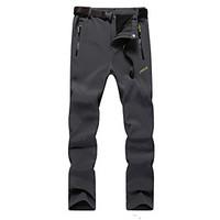 Men\'s Sweatpants , Casual / Formal / Sport / Plus Sizes Pure Polyester Outdoor climbing wind warm trousers when charging