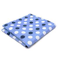 men vintage cute party work casual cravat ascot rayon polka dot blue y ...