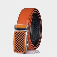 men buckle waist belt vintage party work casual alloy leather all seas ...