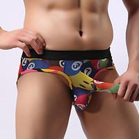 Men Sexy Push-Up Briefs Underwear, Mesh