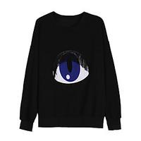 mens daily sweatshirt solid pattern round neck inelastic cotton long s ...