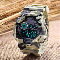 Men\'s Military Fashion Sport Watch Japanese Quartz Digital LED/Calendar/Chronograph/Water Resistant/Alarm (Assorted Colors) Cool Watch Unique Watch