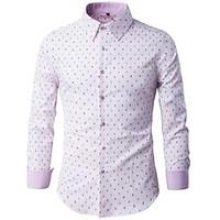 mens casualdaily simple spring fall shirtsolid patchwork shirt collar  ...