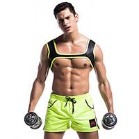 mens sports sexy simple street chic summer tank top solid striped patc ...