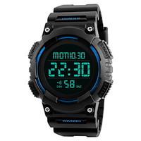 Men\'s Sport Watch Digital Watch Wrist watch Chinese Digital LCD Calendar Water Resistant / Water Proof Dual Time Zones Alarm Stopwatch