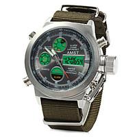 Men\'s Sport Watch Military Watch Digital Watch Japanese Quartz DigitalCalendar Water Resistant / Water Proof Dual Time Zones Alarm
