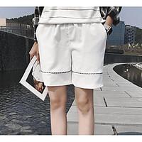 mens mid rise inelastic shorts pants simple straight solid