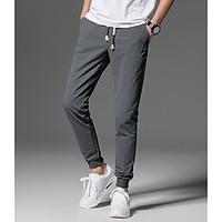 mens mid rise inelastic skinny pants street chic slim pure color solid