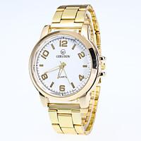 Men\'s Fashion Watch Wrist watch Quartz Alloy Band Casual Gold Brand
