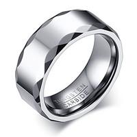 mens ring basic euramerican fashion personalized tungsten carbide stee ...