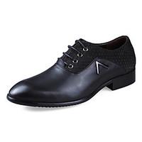 mens oxfords spring fall winter comfort leather casual flat heel tan b ...