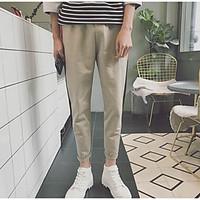 mens mid rise inelastic skinny pants simple pencil solid