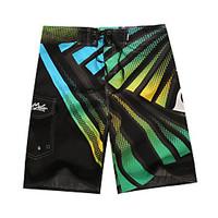 mens polyester floral swim shorts