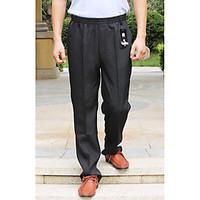 mens high rise inelastic sweatpants pants simple straight solid