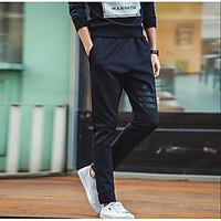 mens mid rise inelastic chinos pants street chic slim solid