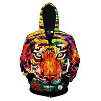 mens casualdaily sexy cute regular hoodiesprint multi color round neck ...