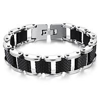 Men\'s Fashion Jewelry Rock And Roll Style Titanium Steel Bangles Bracelets Casual/Daily Accessories Christmas Gifts
