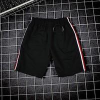 mens high rise strenchy shorts pants street chic straight solid