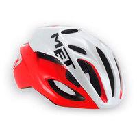 met rivale road cycling helmet 2017 red white medium 54cm 58cm