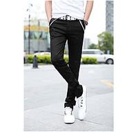 mens mid rise inelastic chinos pants active straight solid