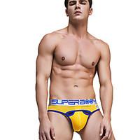 Men\'s Sexy Low-Waist Nylon Mesh Briefs