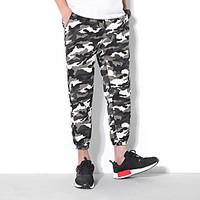 mens mid rise inelastic chinos pants simple slim camouflage