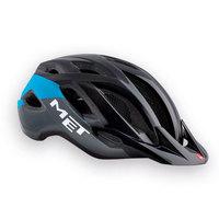 met crossover roadmtb helmet 2017 black cyan medium