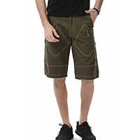 mens mid rise inelastic shorts pants street chic simple loose straight ...