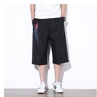 mens mid rise inelastic shorts pants active straight print