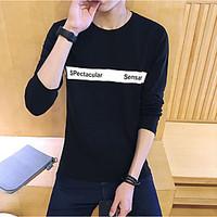 mens going out casualdaily sports simple active all seasons t shirt so ...