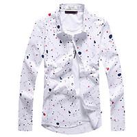 mens plus size casualdaily work simple street chic chinoiserie spring  ...