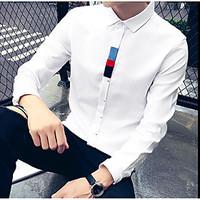 mens dailywear simple summer t shirt solid square neck long sleeve cot ...