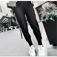 mens mid rise strenchy skinny pants street chic slim solid