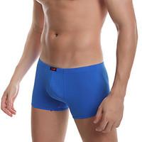 mens nylon ice silk boxer briefs underwear