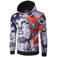 mens casualdaily hoodie striped v neck micro elastic cotton long sleev ...