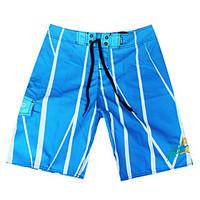 mens quick drying breathable beach swim shorts print polyester red blu ...