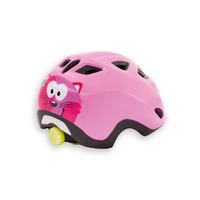 met elfo kids cycling helmet 2017 pink stars one size