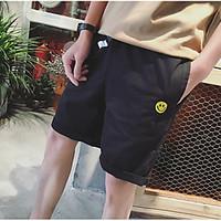 mens low rise strenchy shorts pants active simple relaxed polka dots s ...