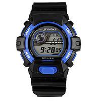 Men\'s Fashion Watch Digital Watch Digital Silicone Band Black