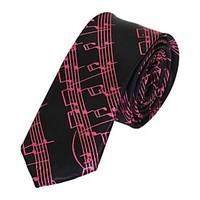 Men Wedding Party Polyester Silk Leisure Necktie Tie Jacquard