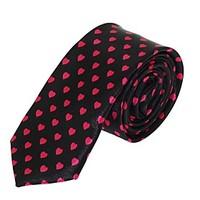 Men Polyester Silk Leisure Jacquard Necktie Tie for Wedding Party