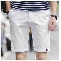 mens mid rise inelastic chinos pants simple slim solid