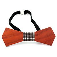 Men Work Casual Bow Tie, Acrylic Solid, Black Brown Beige All Seasons