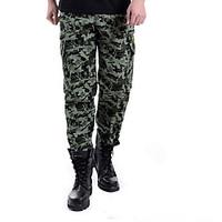 mens mid rise inelastic chinos pants simple loose camouflage