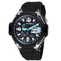 Men\'s Fashion Watch Digital Watch Digital Rubber Band Black