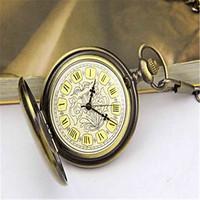 mens pocket watch mechanical watch automatic self winding alloy band b ...