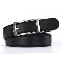 mens business ratchet belt luxurious genuine leather