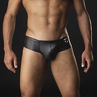 men solid shaping panties boxers underwear polyester