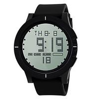 Men\'s Sport Watch Digital Watch Chinese Digital Silicone Band Black