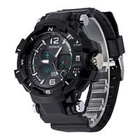 mens sport watch digital watch chinese digital silicone band black